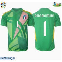 Italia Gianluigi Donnarumma #1 Keeper Bortedrakt EM 2024 Kortermet